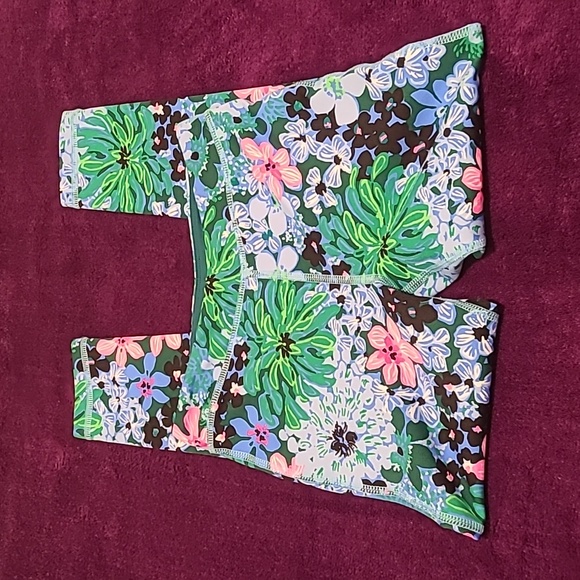 Lilly Pulitzer Luxletic Leggings Pants for Girls 👧 Size M (6-7) Multicolor - Picture 2 of 8